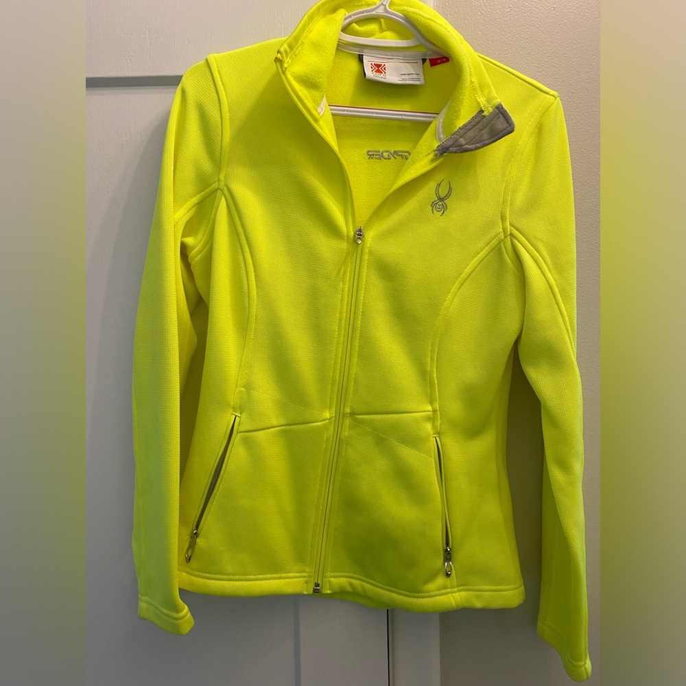 Womens Spyder full zip shell jacket